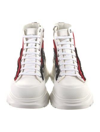 Alexander McQueen Canvas Chunky Sneakers