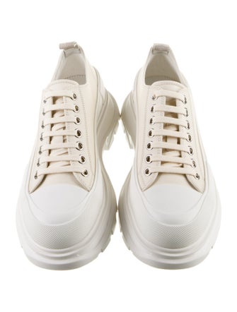 Alexander McQueen Canvas Chunky Sneakers