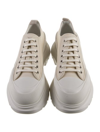 Alexander McQueen Canvas Chunky Sneakers