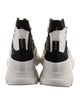 Alexander McQueen Canvas Colorblock Pattern Chunky Sneakers