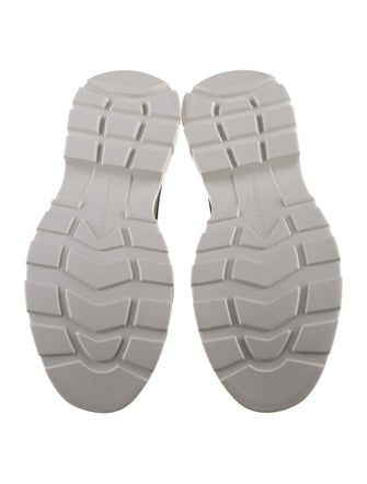 Alexander McQueen Canvas Colorblock Pattern Chunky Sneakers