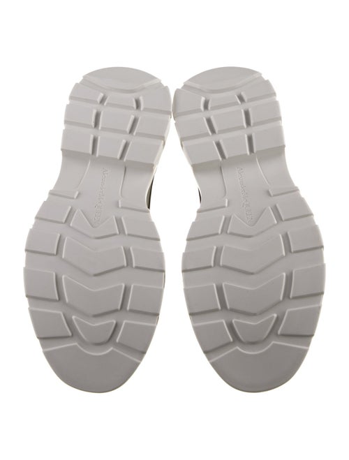 Alexander McQueen Canvas Colorblock Pattern Chunky Sneakers