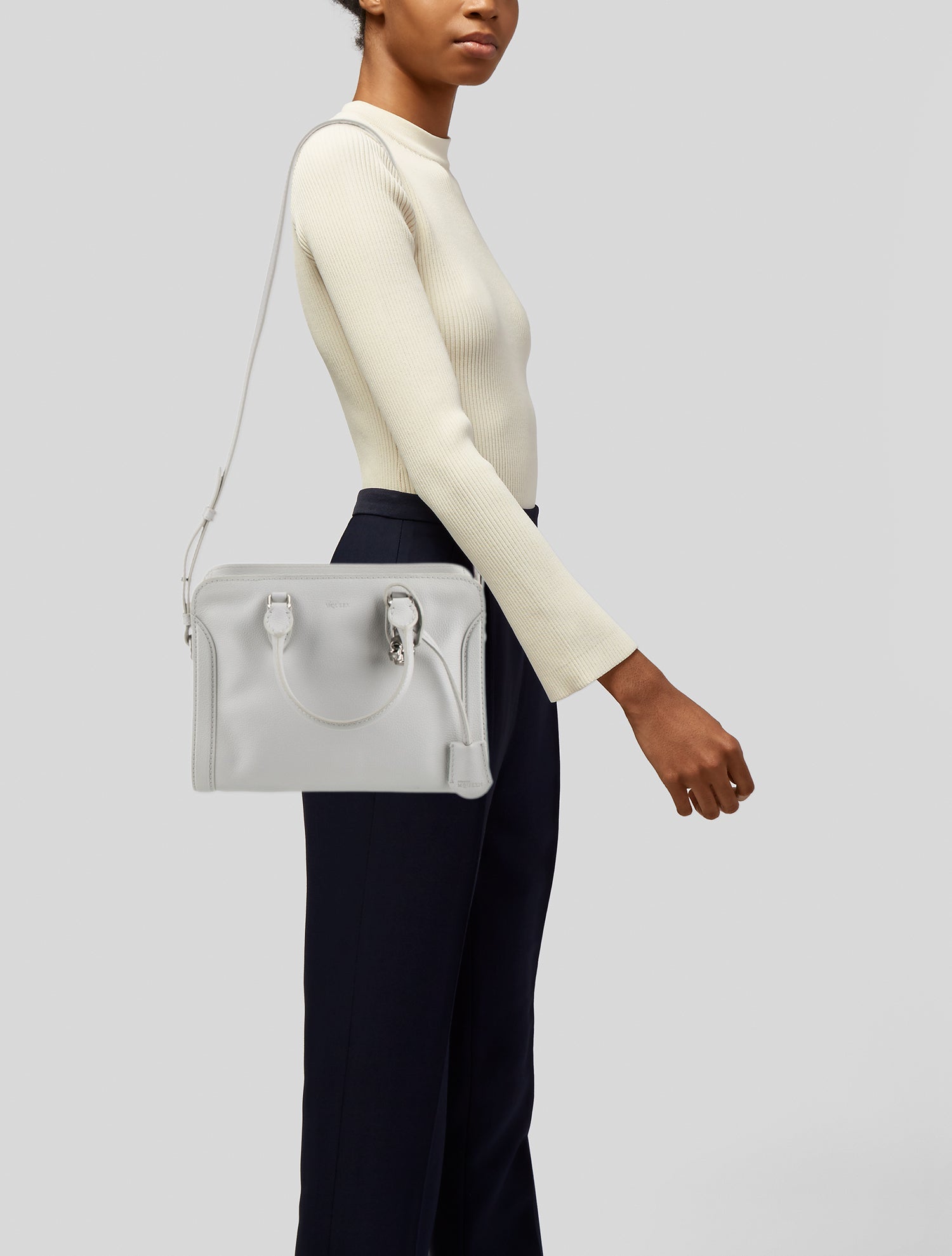 Alexander McQueen Skull Top Handle Bag