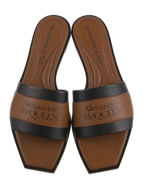 Alexander McQueen Leather Slides