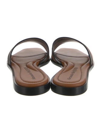 Alexander McQueen Leather Slides