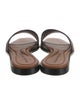 Alexander McQueen Leather Slides