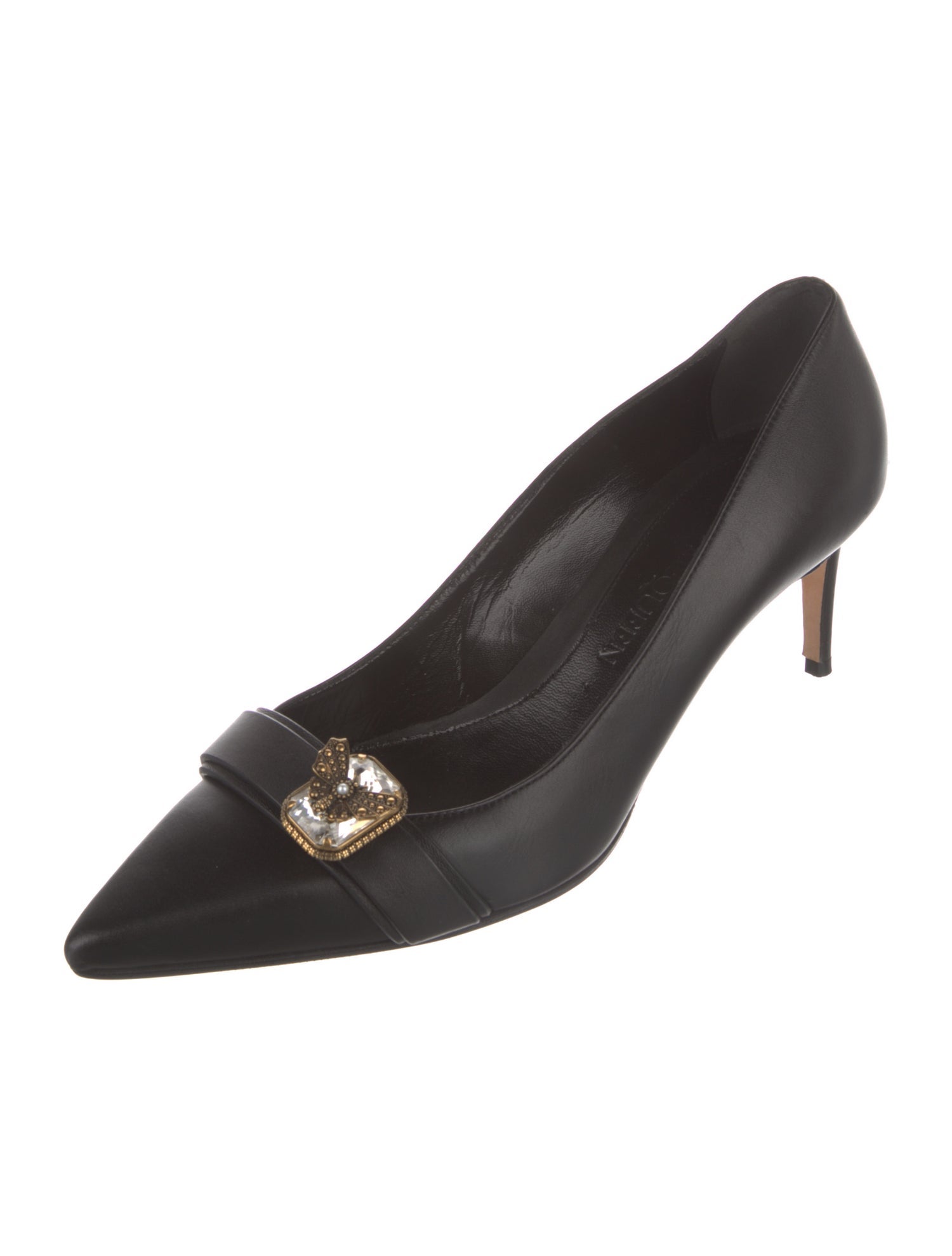 Alexander McQueen Skull Leather Pumps