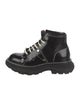 Alexander McQueen Leather Combat Boots