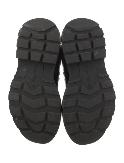 Alexander McQueen Leather Combat Boots