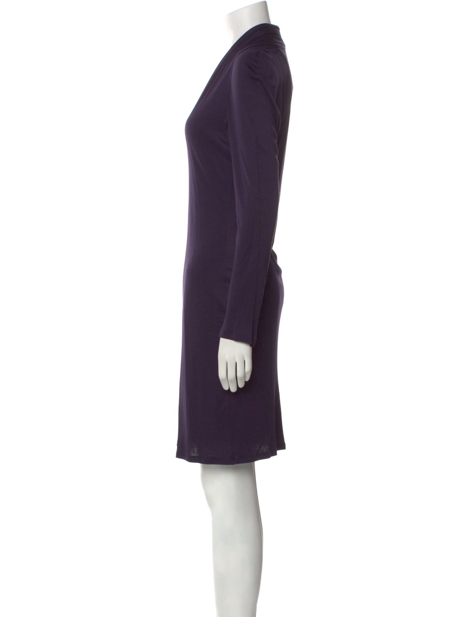 Alexander McQueen Wool Knee-Length Dress