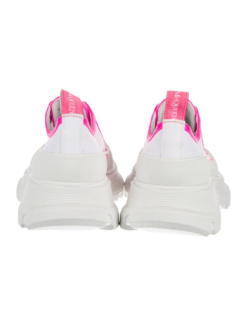 Alexander McQueen Canvas Printed Chunky Sneakers