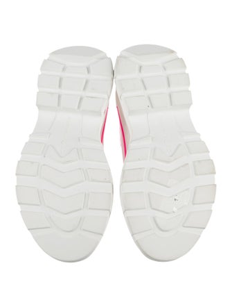 Alexander McQueen Canvas Printed Chunky Sneakers