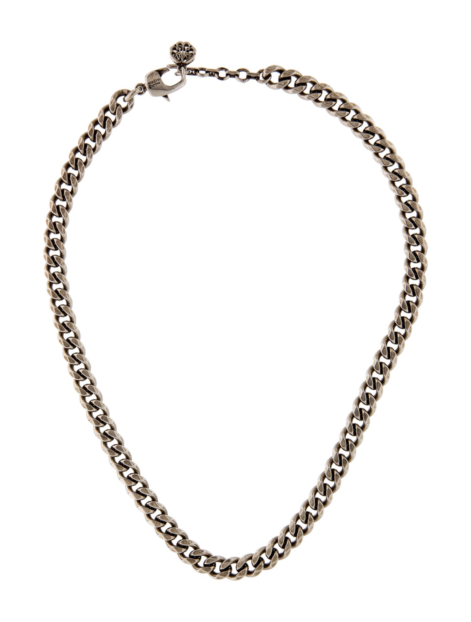Alexander McQueen Antique Chain Choker Necklace