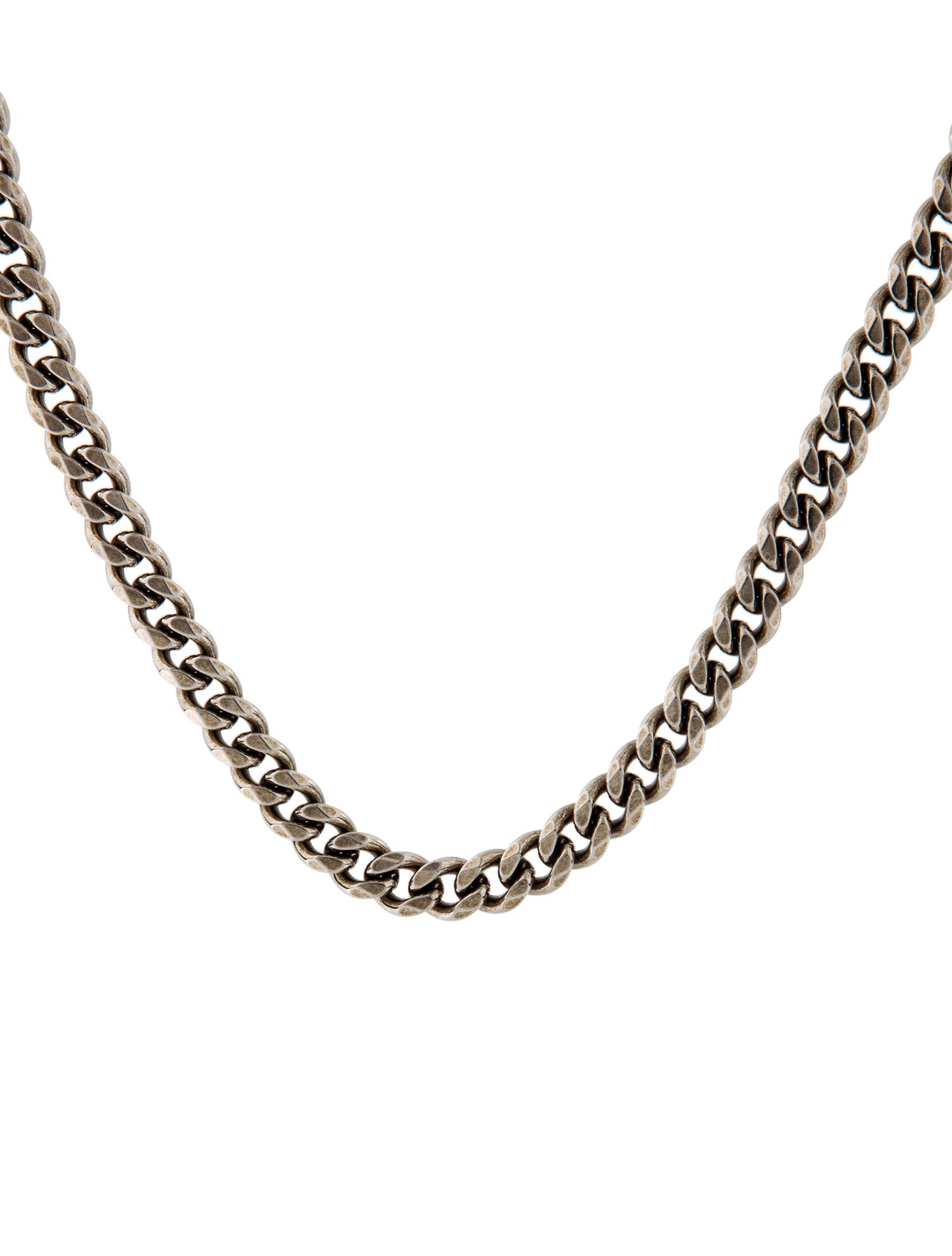 Alexander McQueen Antique Chain Choker Necklace