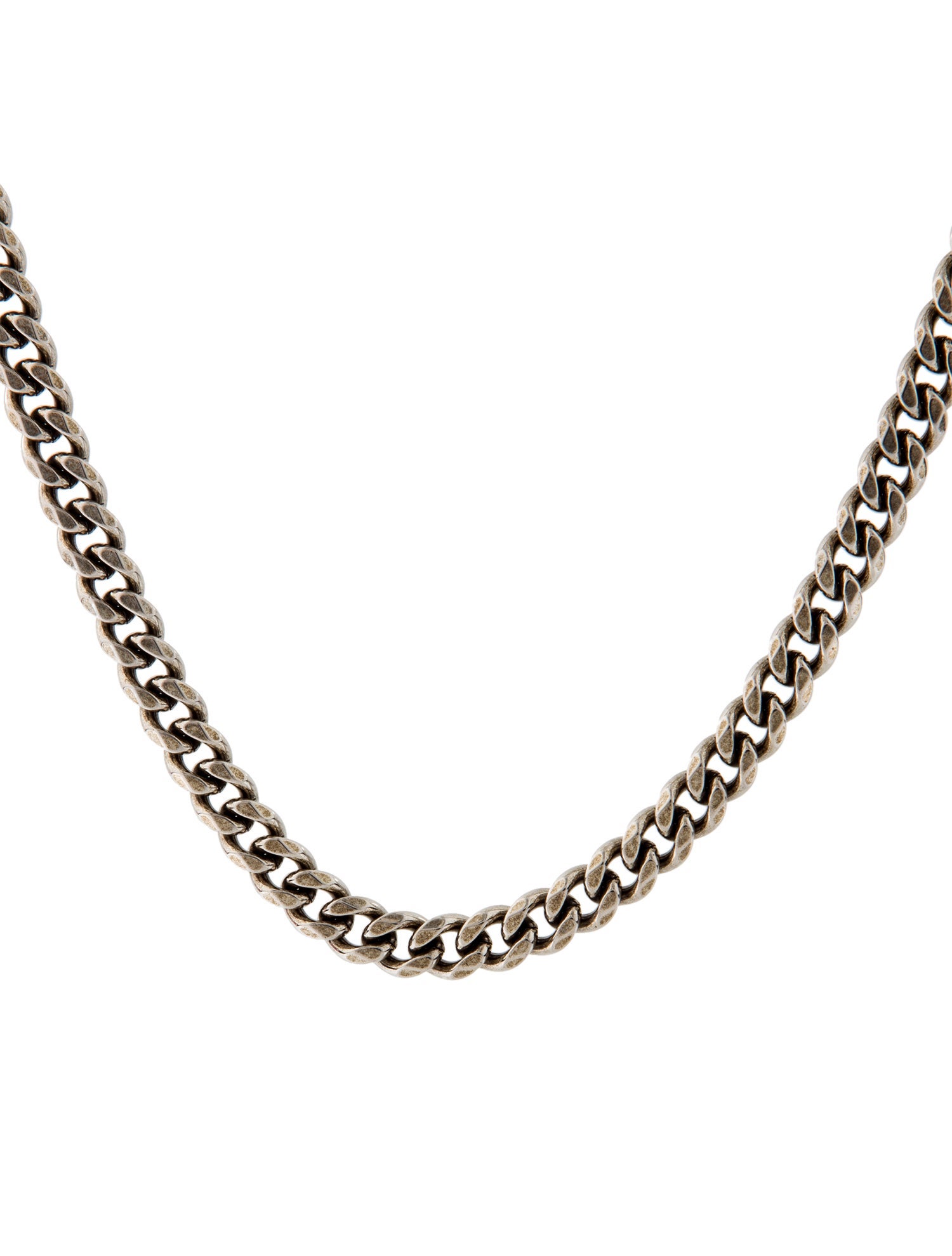 Alexander McQueen Antique Chain Choker Necklace