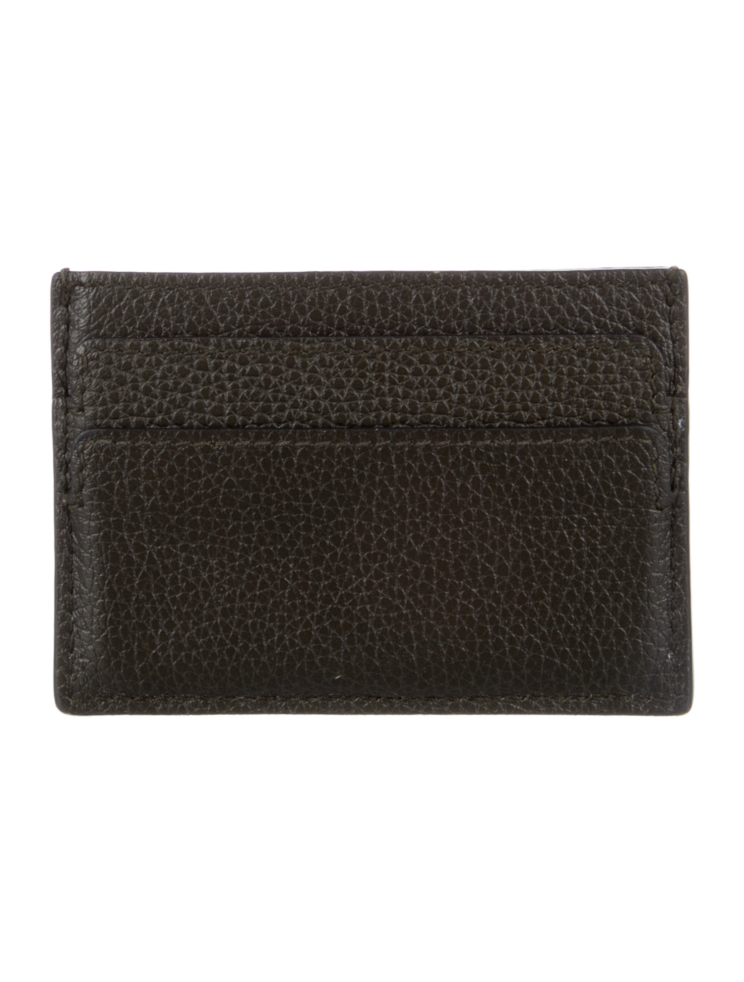 Alexander McQueen Skull Leather Card Holder