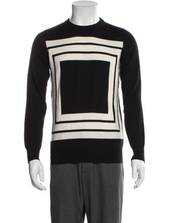 Alexander McQueen Wool Striped Pullover