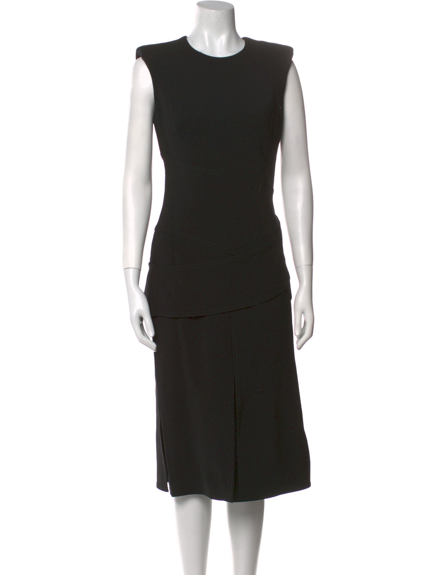 Alexander McQueen Wool Midi Length Dress w/ Tags