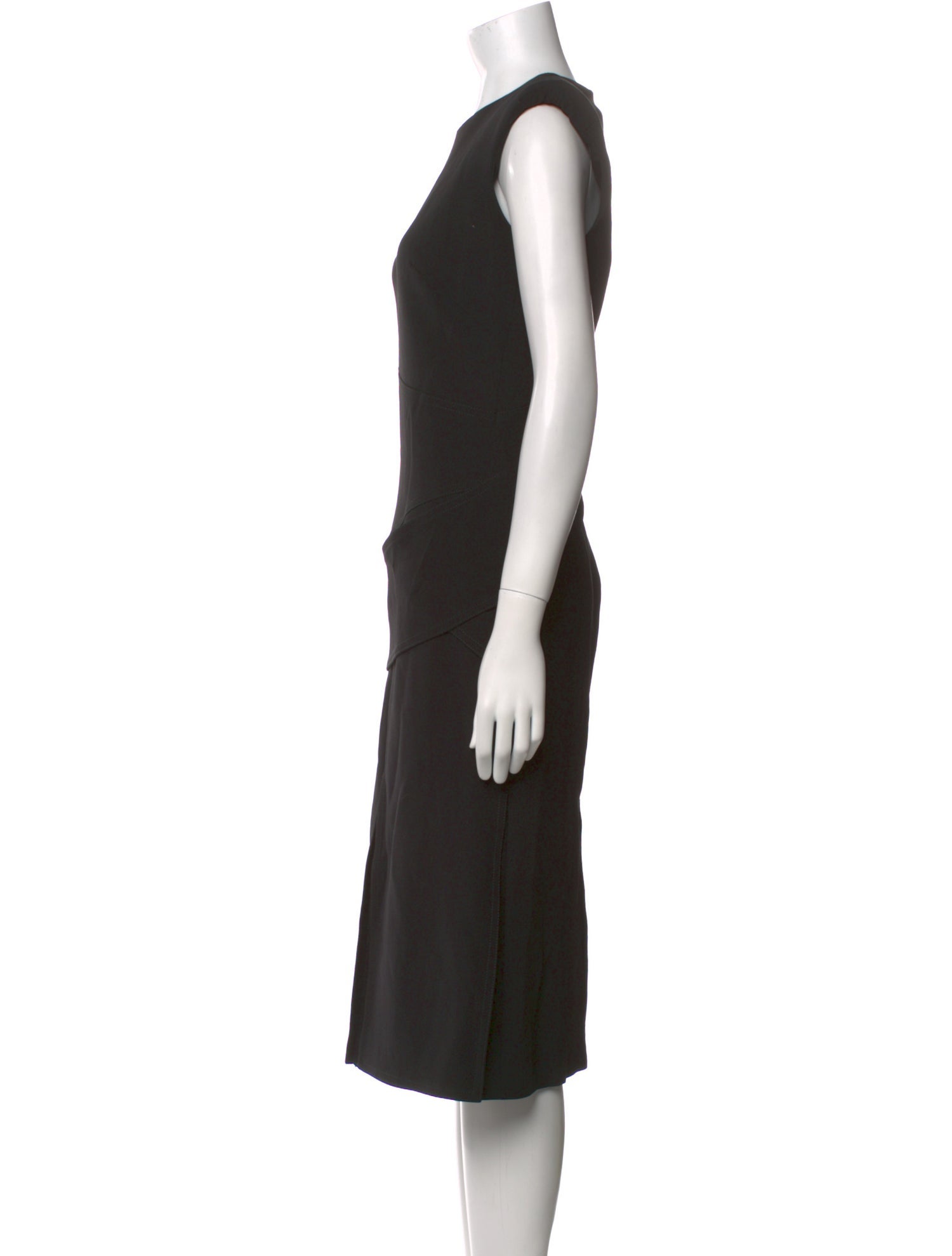 Alexander McQueen Wool Midi Length Dress w/ Tags