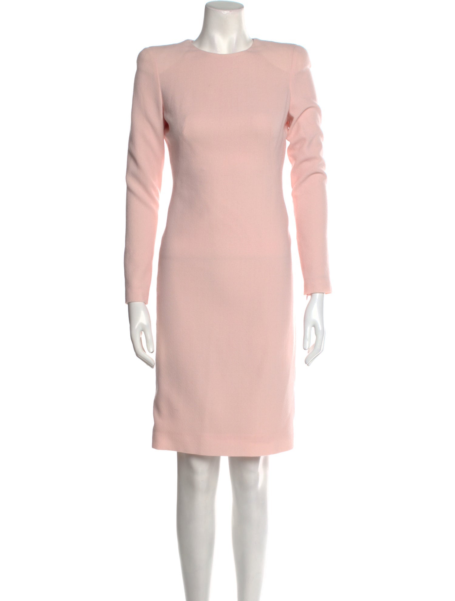 Alexander McQueen Wool Knee-Length Dress