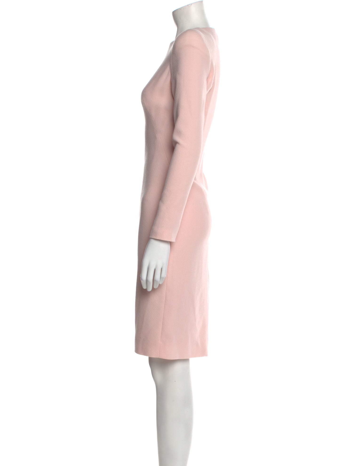Alexander McQueen Wool Knee-Length Dress