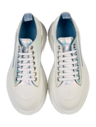 Alexander McQueen Tie-Dye Print Sneakers