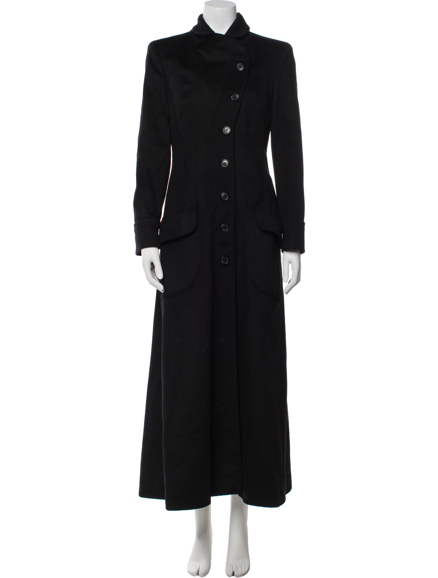 MSGM Houndstooth Print Coat w/ Tags - Blue Coats, Clothing