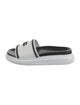 Alexander McQueen Rubber Colorblock Pattern Slides