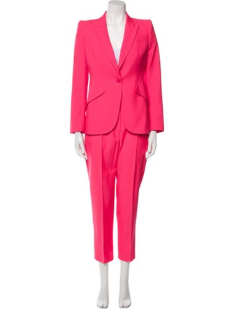 Alexander McQueen Wool Pant Set