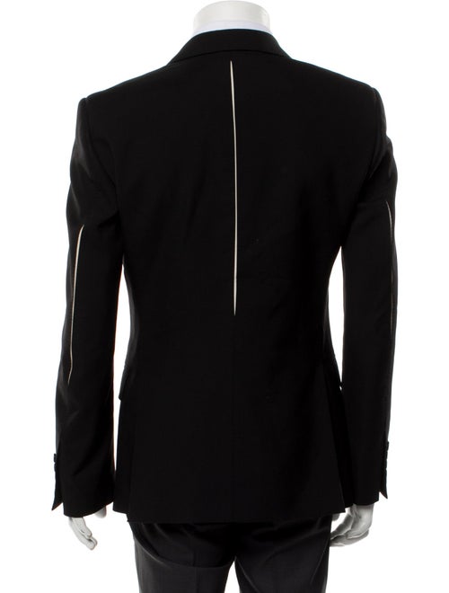Alexander McQueen Wool Crystal Embellishments Blazer