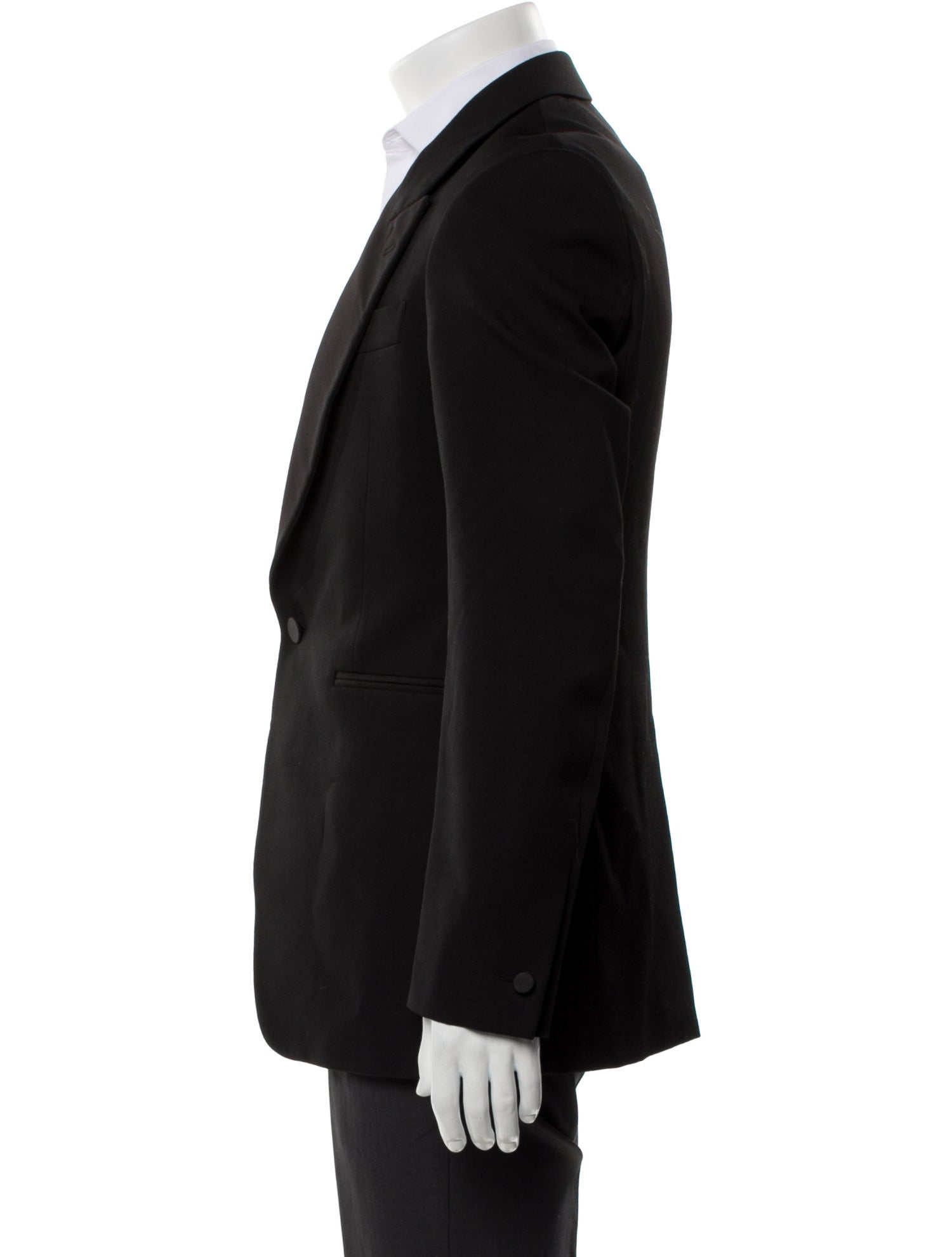 Alexander McQueen Wool Embroidered Accent Blazer