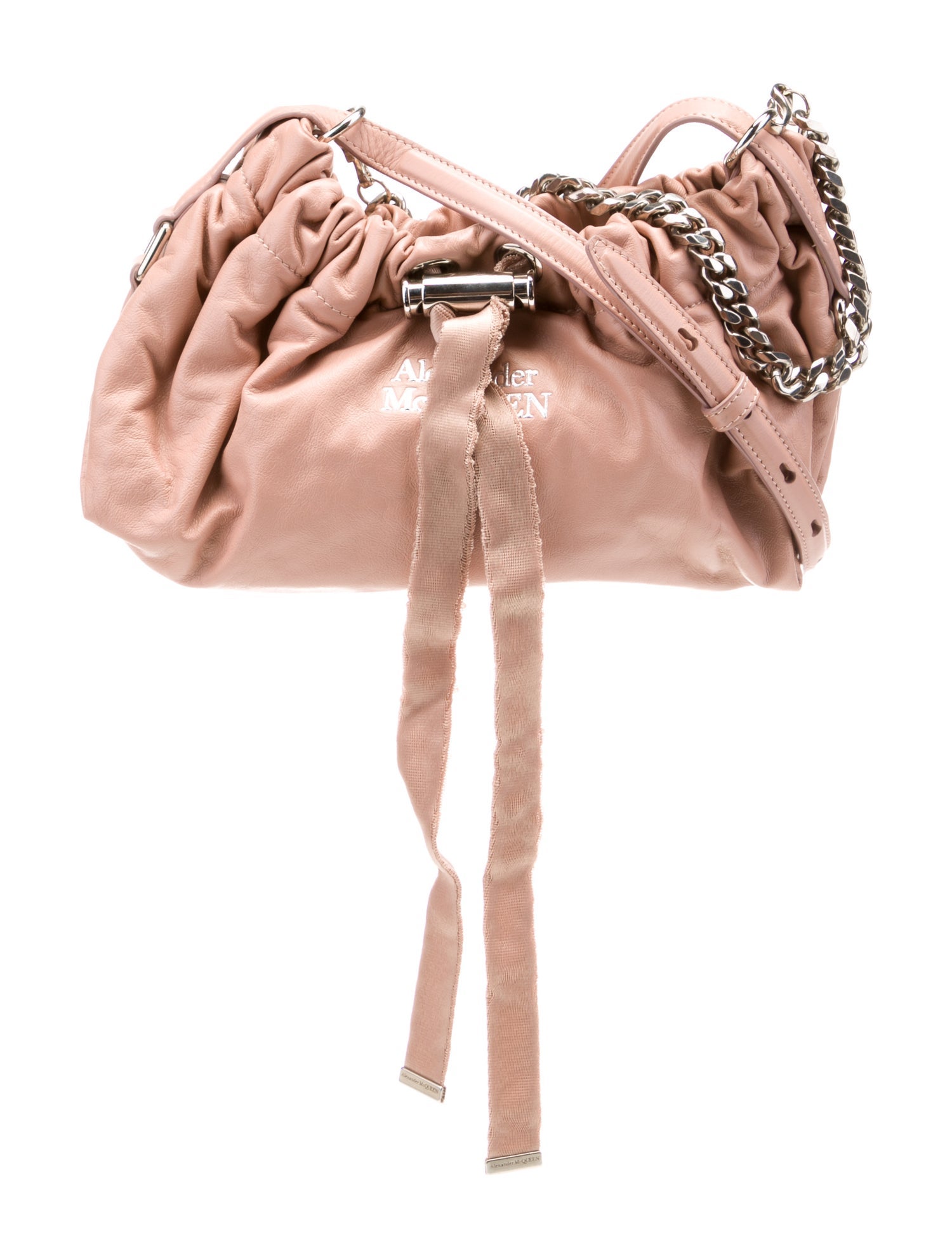 Alexander McQueen Leather Bucket Bag