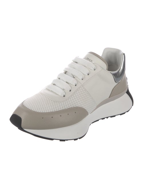 Alexander McQueen Mesh Printed Sneakers