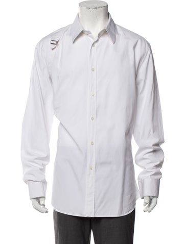 Alexander McQueen Dress Shirts Long Sleeve Shirt Us17.5, It44 | 3XL