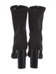 Alexander McQueen Neoprene Lace-Up Boots