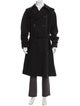 Alexander McQueen 2014 Wool Trench Coat