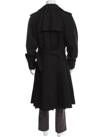 Alexander McQueen 2014 Wool Trench Coat