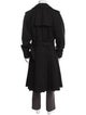 Alexander McQueen 2014 Wool Trench Coat