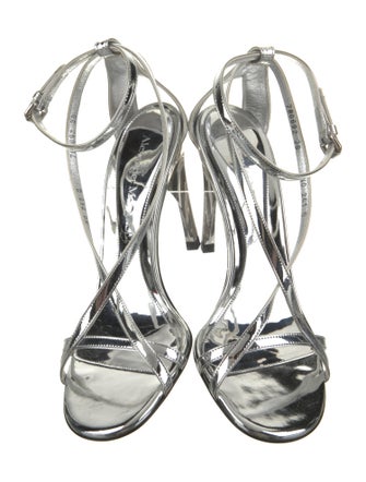 Alexander McQueen Patent Leather Sandals