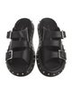 Alexander McQueen Leather Studded Accents Slides