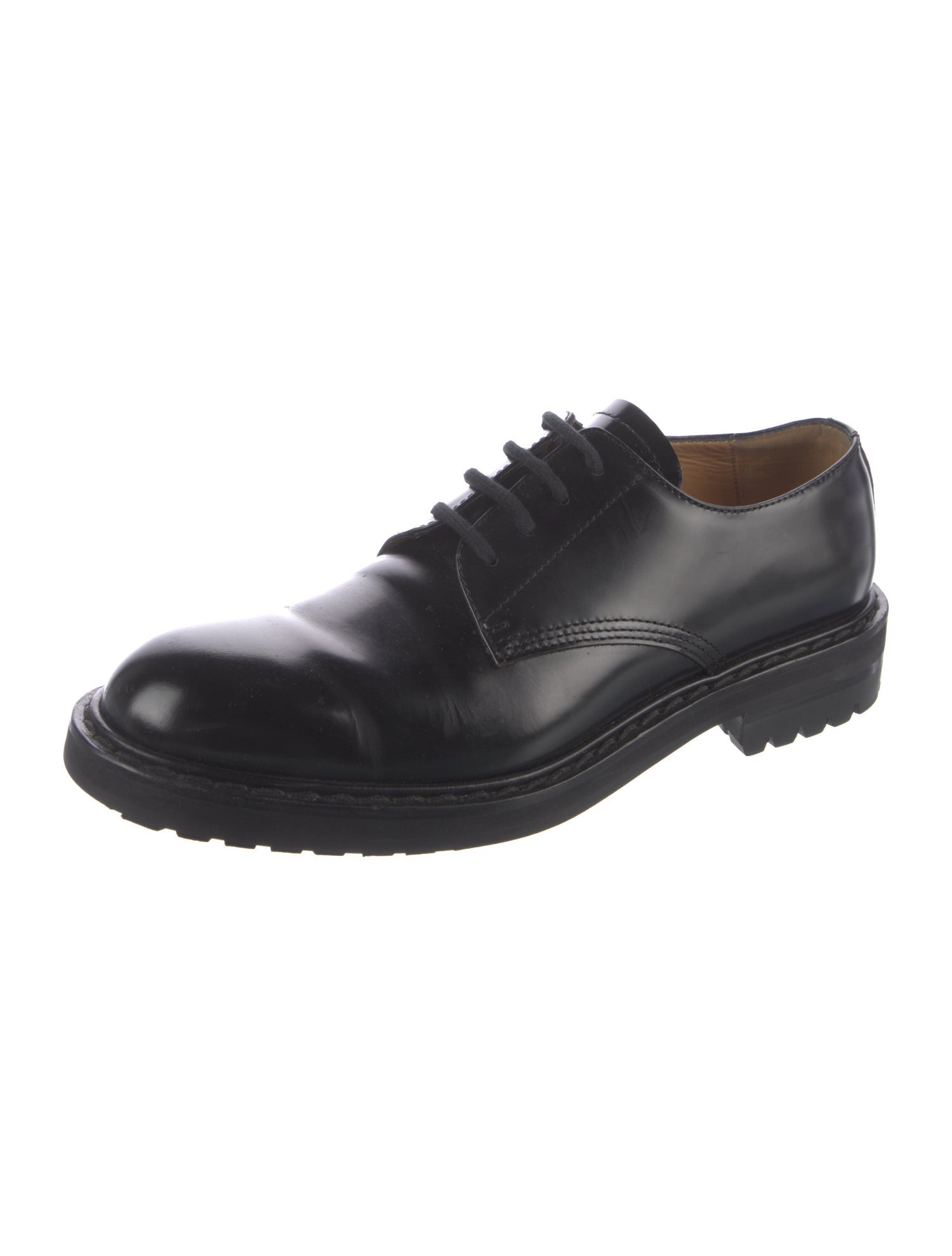 Alexander McQueen Leather Derby Shoes