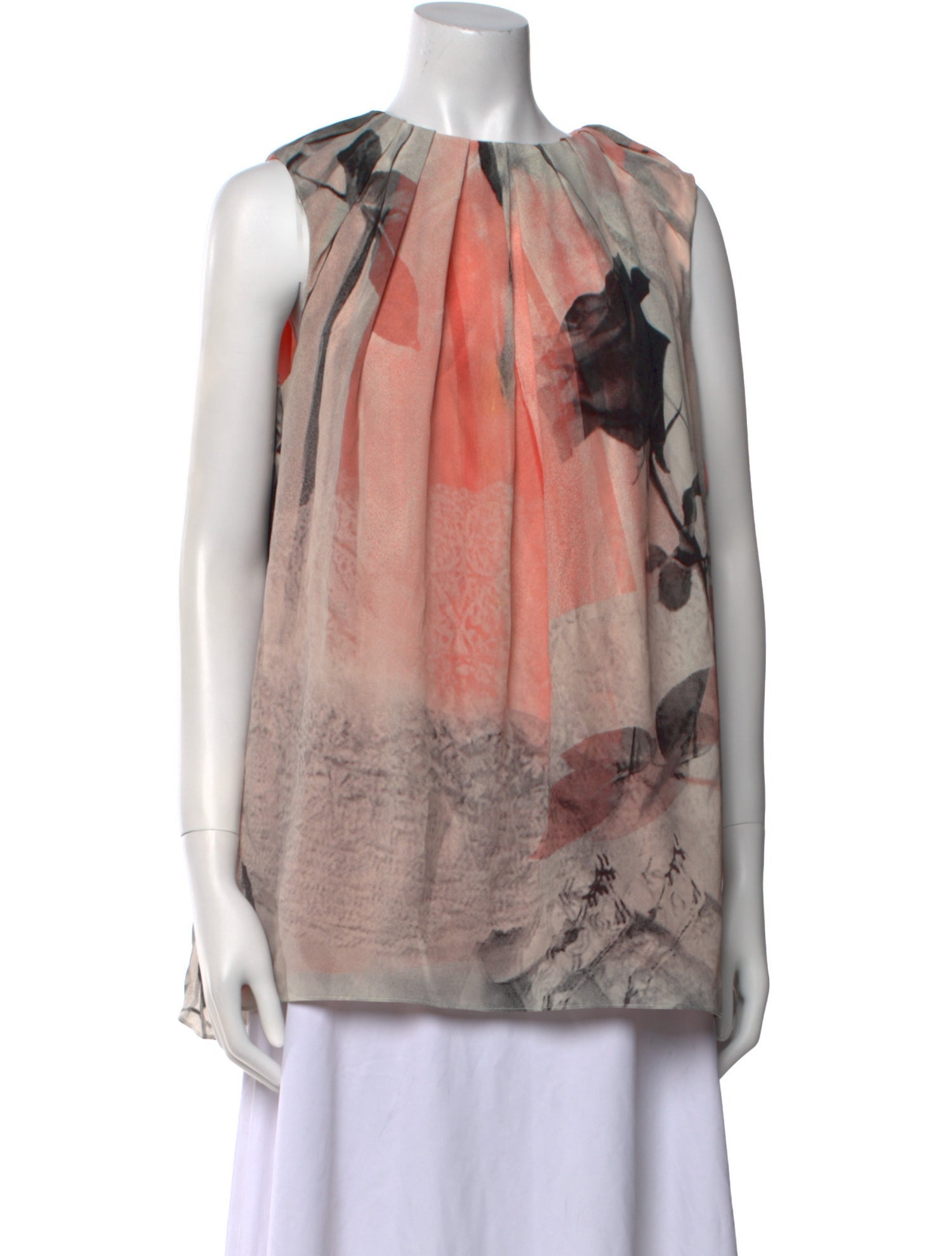 Alexander McQueen 2020 Silk Blouse