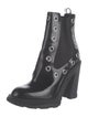 Alexander McQueen Patent Leather Combat Boots