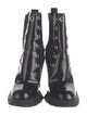 Alexander McQueen Patent Leather Combat Boots