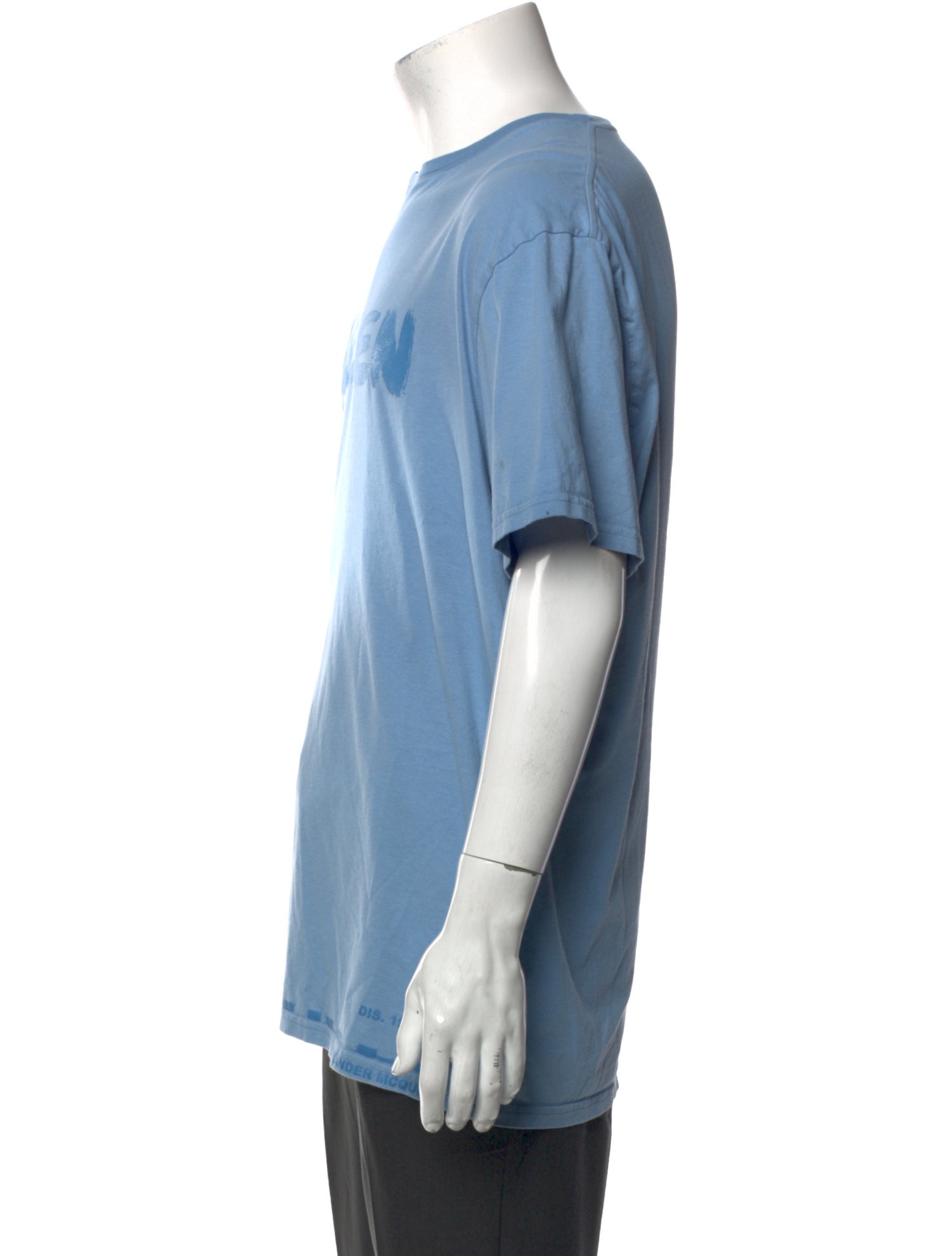 Alexander McQueen Graphic Print Crew Neck T-Shirt