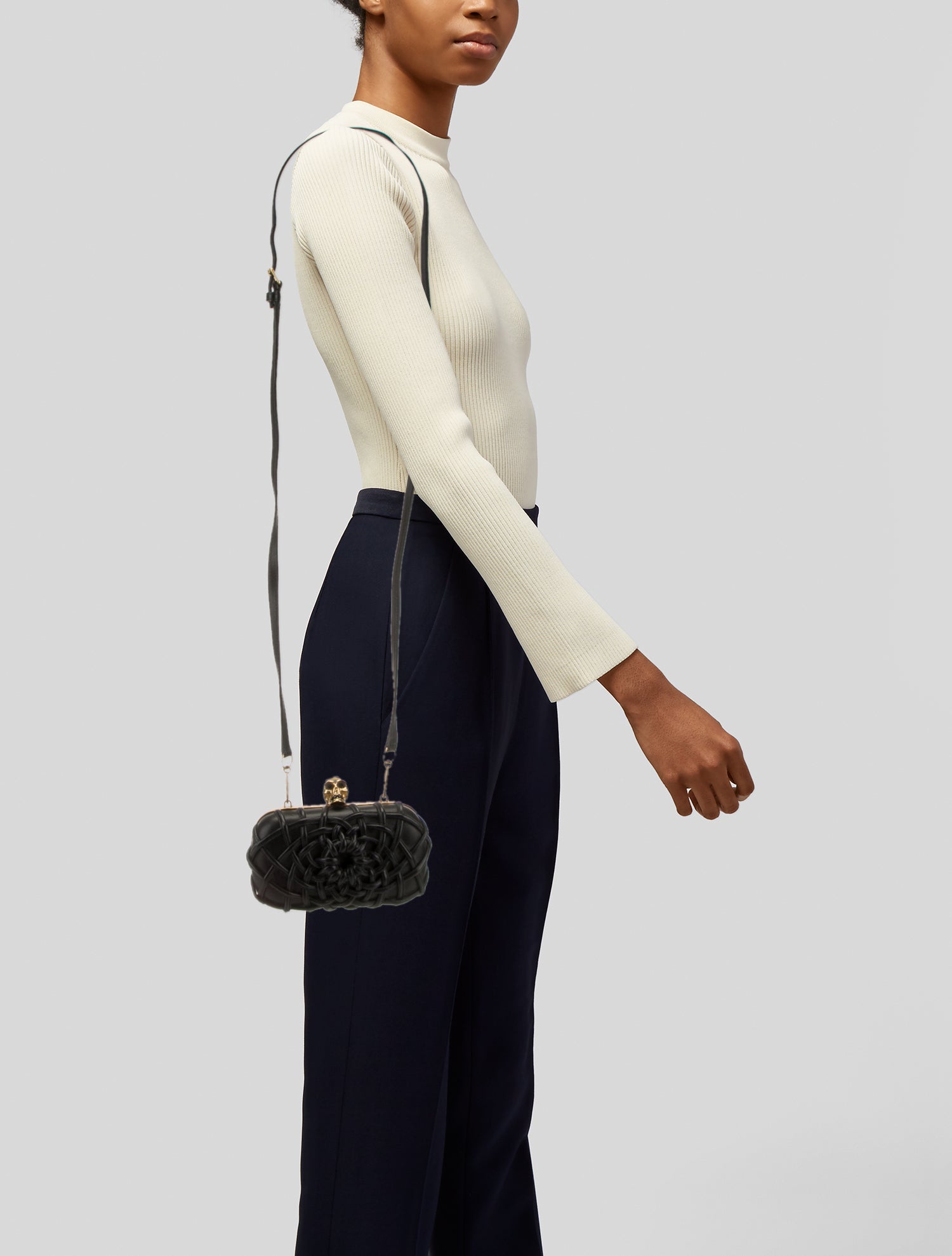 Alexander McQueen The Myth Crossbody Bag - Pink Crossbody
