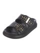 Alexander McQueen Leather Studded Accents Slides