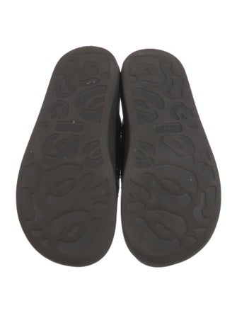 Alexander McQueen Leather Studded Accents Slides