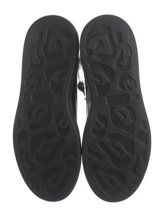 Alexander McQueen Leather Combat Boots