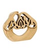 Alexander McQueen Seal Logo Signet Ring